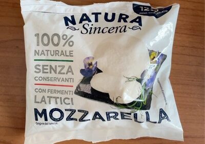 Mozzarella Natura sincera