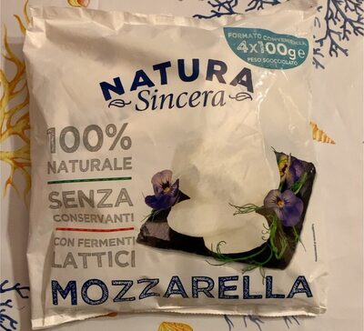 Mozzarella front packaging