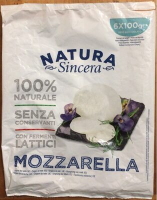 Mozzarella front packaging
