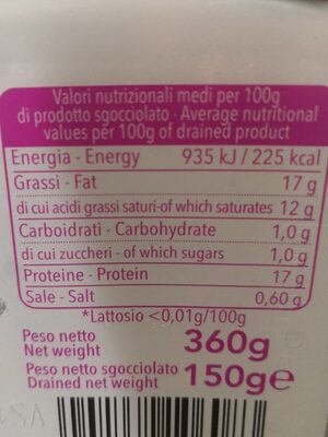 ciliegine senza lattosio front packaging