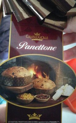 Panettone front packaging