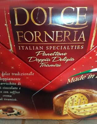 Panettone Doppia Delizia Tiramisú