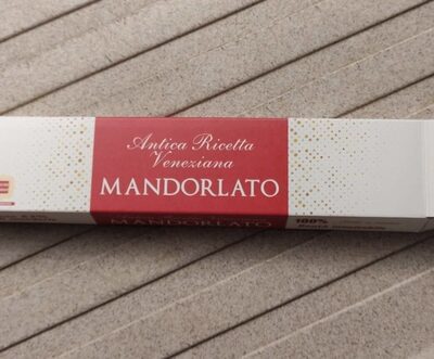 Mandorlato antica ricetta veneziana front packaging