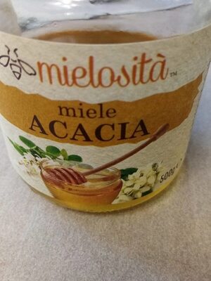 Miele acacia front packaging