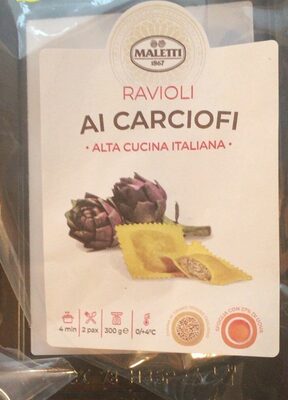 Ravioli ai carciofi