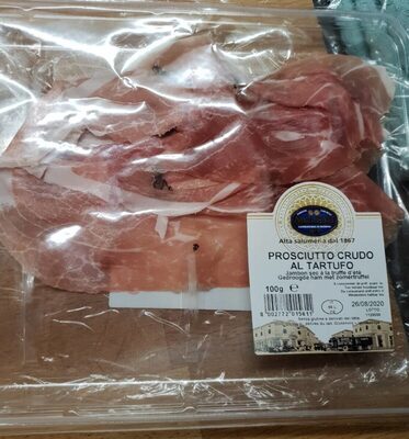 prosciutto crudo al tartufo