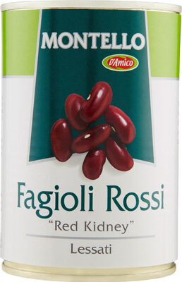 Fagioli rossi red kidney lessati front packaging