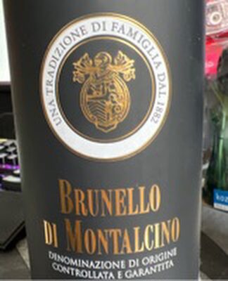 brunello di montalcino front packaging