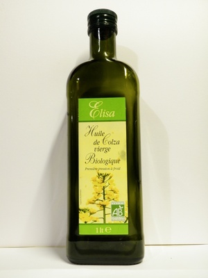 Huile de Colza vierge Biologique