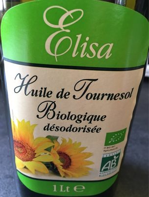 Huile de tournesol biologique désodorisée