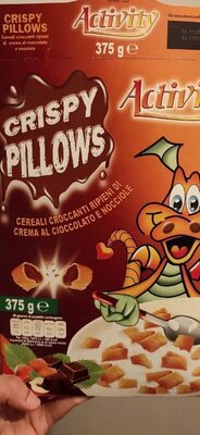 Crispy Pillows front packaging