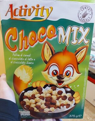 cereali choco mix palline front packaging