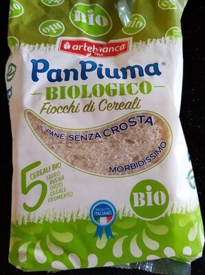 PanPiuma Biologico 5 cereali bio front packaging