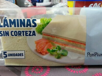 Láminas sin corteza front packaging