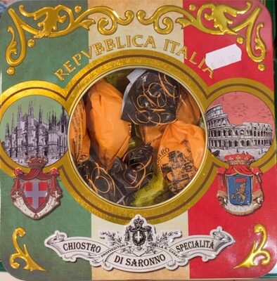 Italian Expo Assortment Tin - Soft & Crunchy Amaretti, Baci