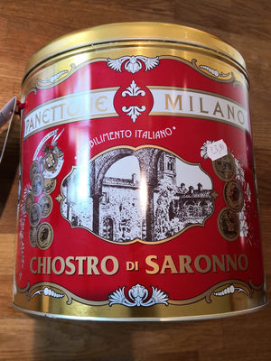 Panettone Classico Cornice Metal Tin