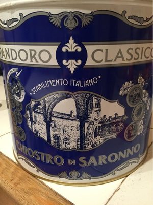 Pandoro Classic Cornice Metal Tin