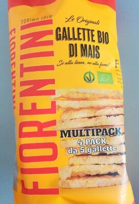 Gallette di mais bio