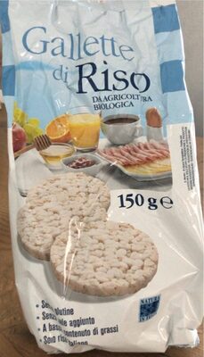 Gallette di riso front packaging