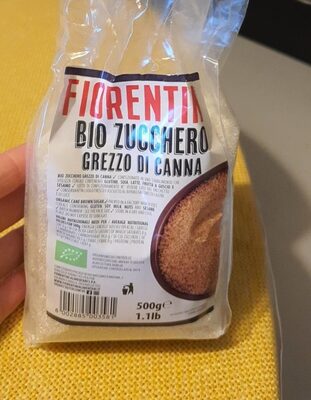 bio zucchero grezzo di canna