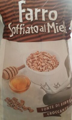 Farro soffiato al miele front packaging