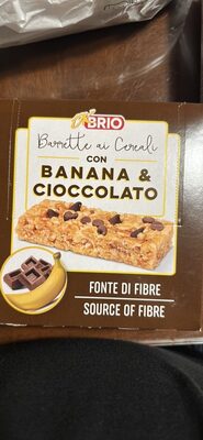 Barrette ai Cereali con Banana & Cioccolato front packaging