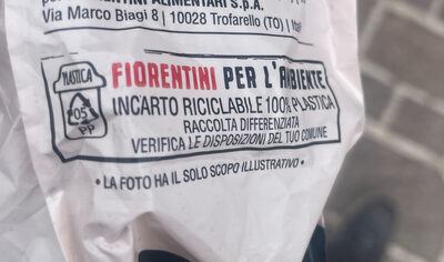 Fiorentini pop black rice front packaging