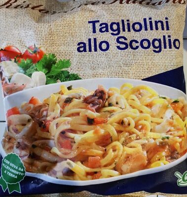 Tagliolini allo Scoglio front packaging