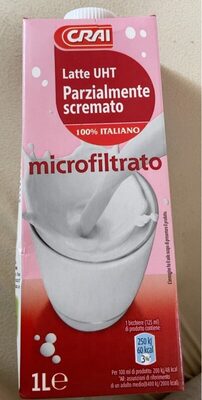 Latte UHT parzialmente scremato microfiltrato