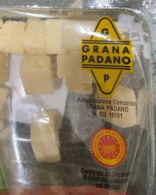 Grana padano d.o.p. Bocconcini front packaging