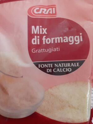 Mix di formaggi grattugiati
