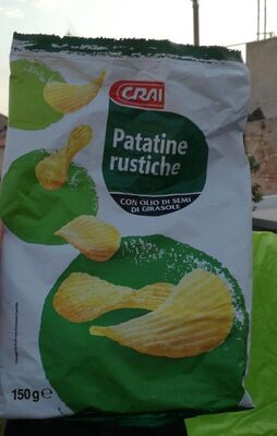 Patatine rustiche