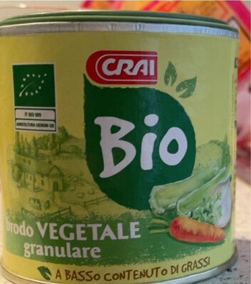 Brodo vegetale granulare BIO