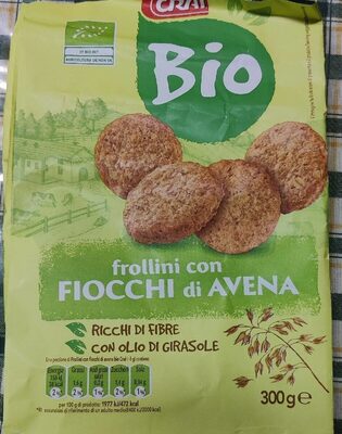 Frollini con fiocchi di avena