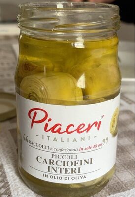 Piccoli carciofini interi