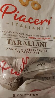 Tarallini con olio extravergine di oliva