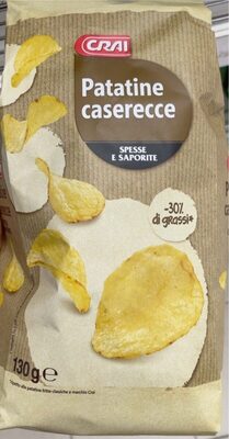 Patatine Casarecce front packaging