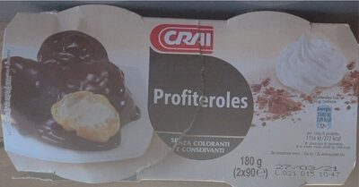 Profiteroles front packaging