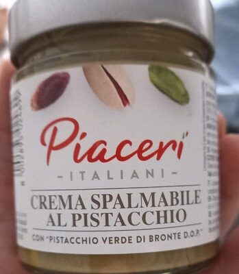 Crema pistacchio Piacerí