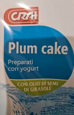 Plum cake front packaging