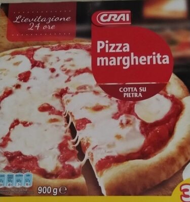 Pizza margherita crai