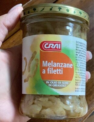 Melanzane a filetti front packaging