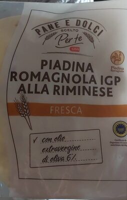 Piadina romagnola fresca