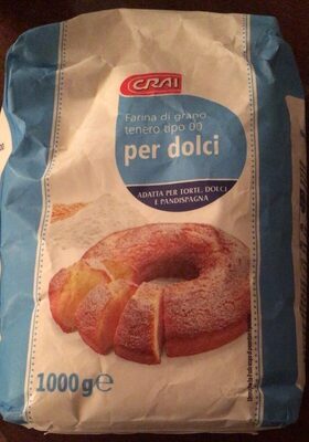 Farina di grano tenero tipo 00 per dolci