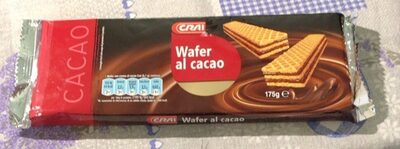Wafer al cacao front packaging