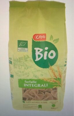 Bio farfalle integrali front packaging