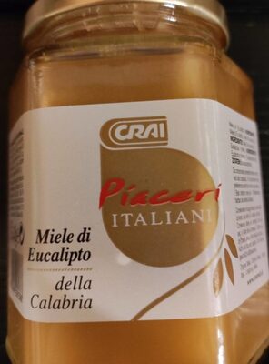 Miele eucalipto della Calabria front packaging