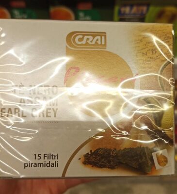 Tè nero Assam Earl grey