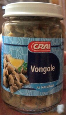 Vongole naturali front packaging