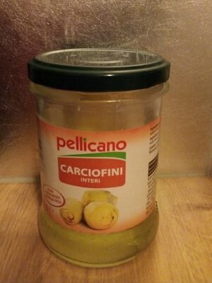 Carciofini interi front packaging